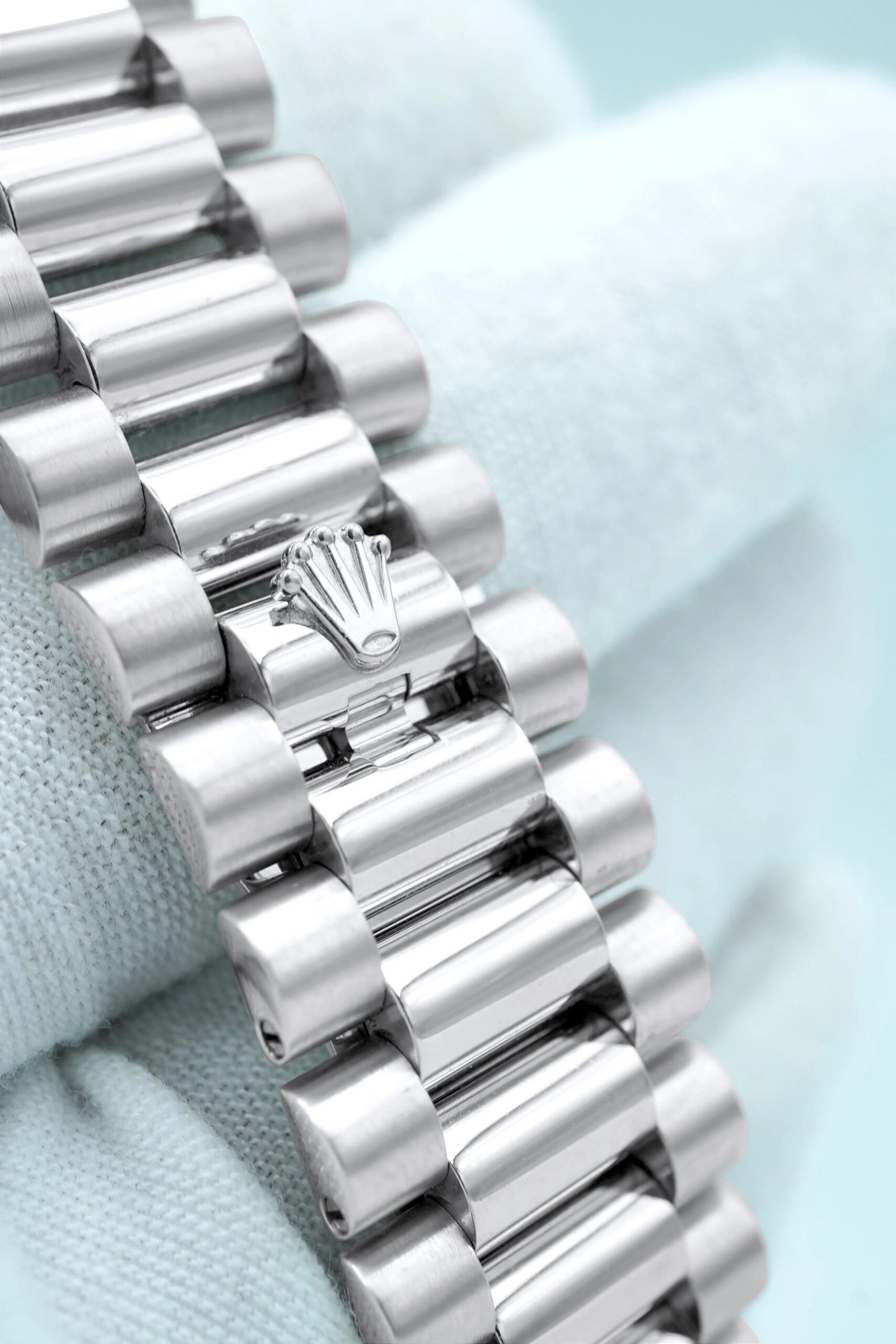 Rolex Day-Date II 41 mm / Ice Blue Roman – President – Bild 3