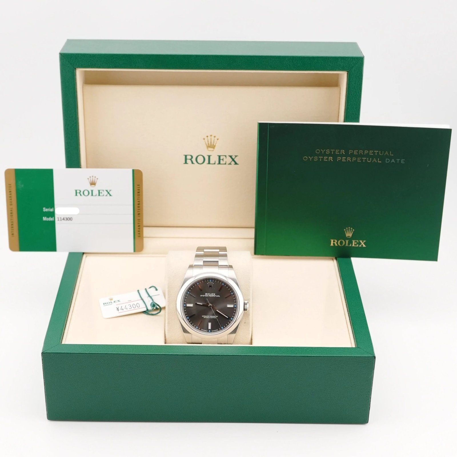 Rolex Oyster Perpetual 39 mm / Dark Rhodium – Oyster – Bild 2