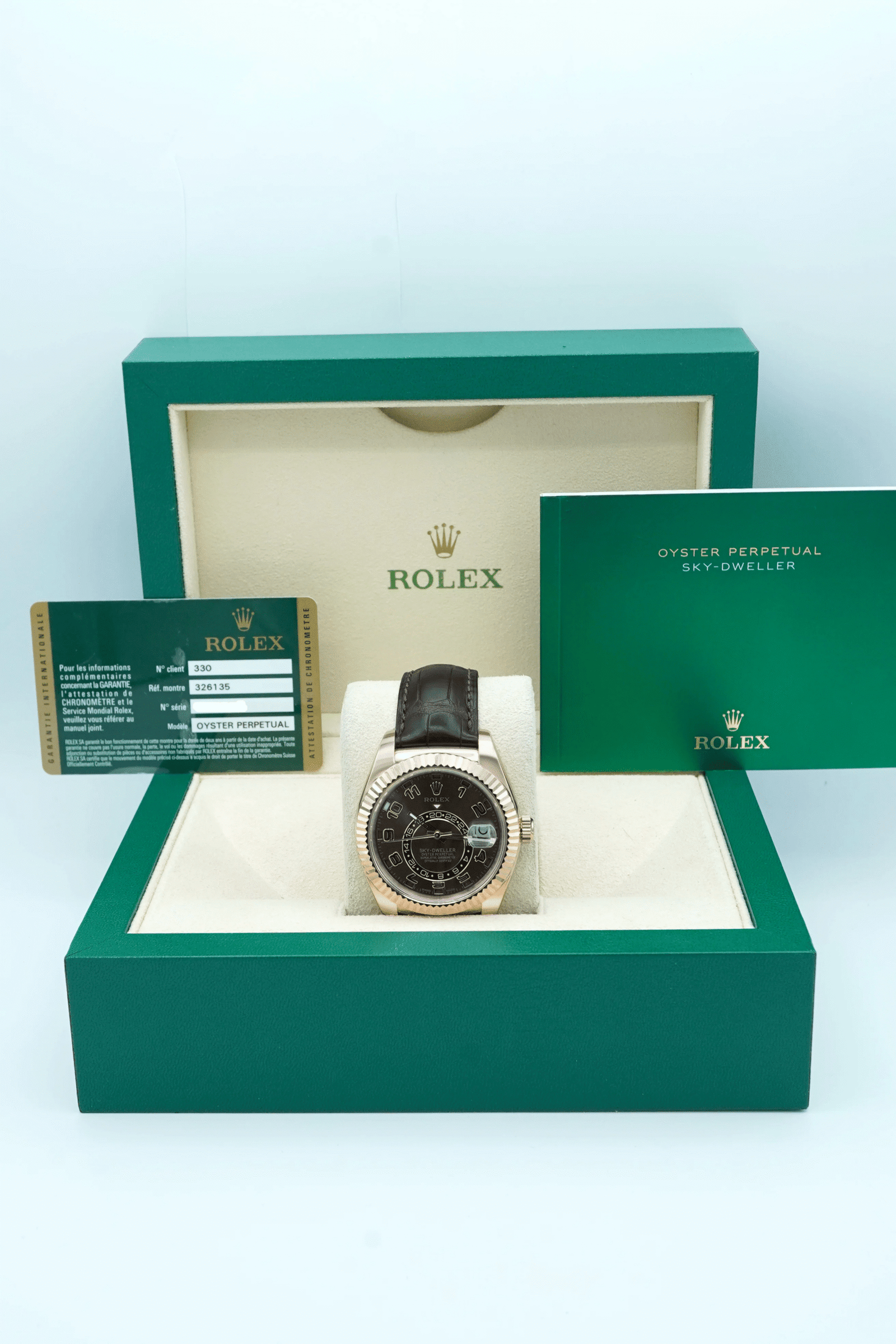 Rolex Sky-Dweller 42 mm / Rose Gold Brown Dial – Bild 2