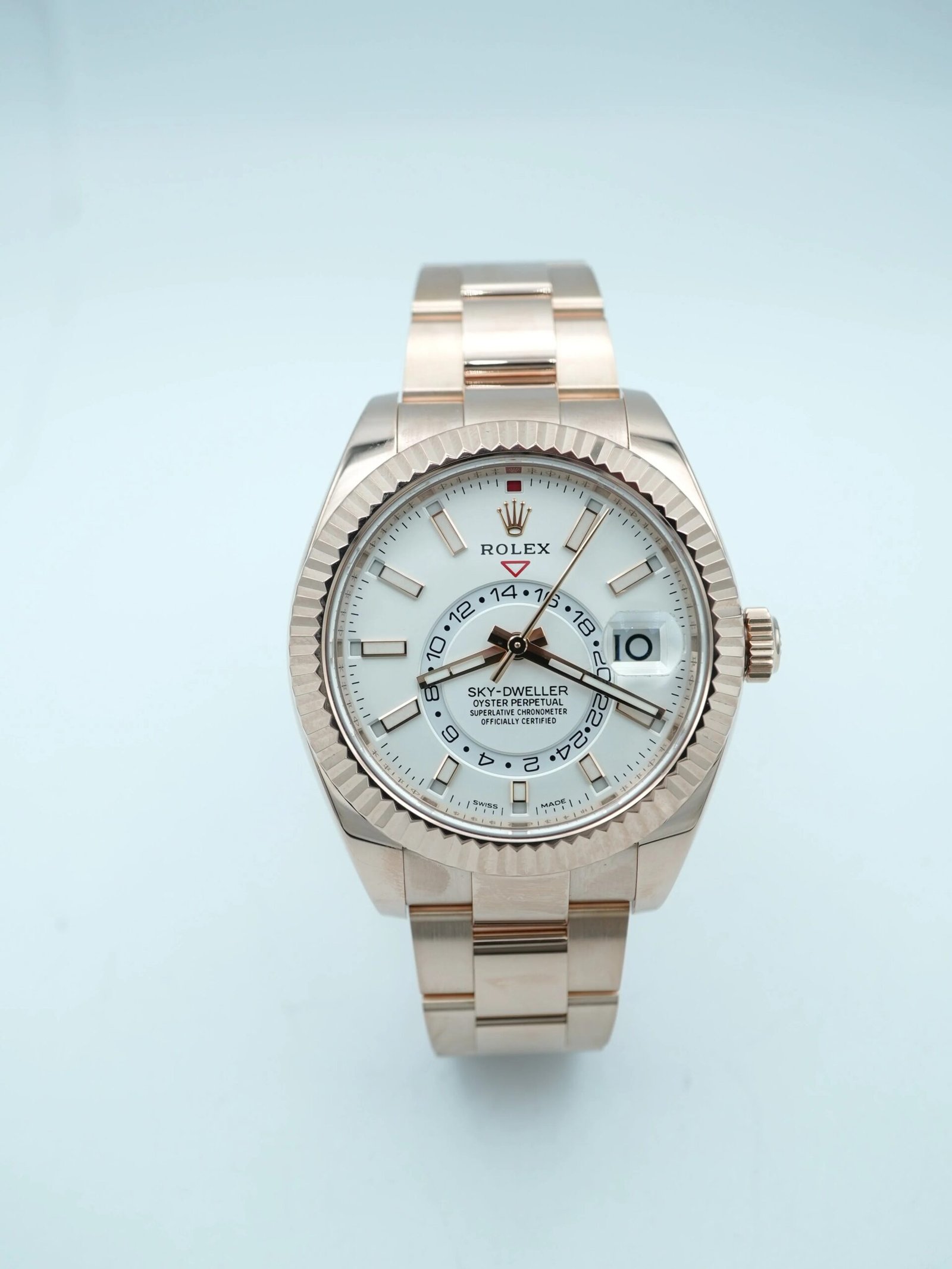Rolex Sky-Dweller 42 mm / Rose Gold White Dial – Bild 2
