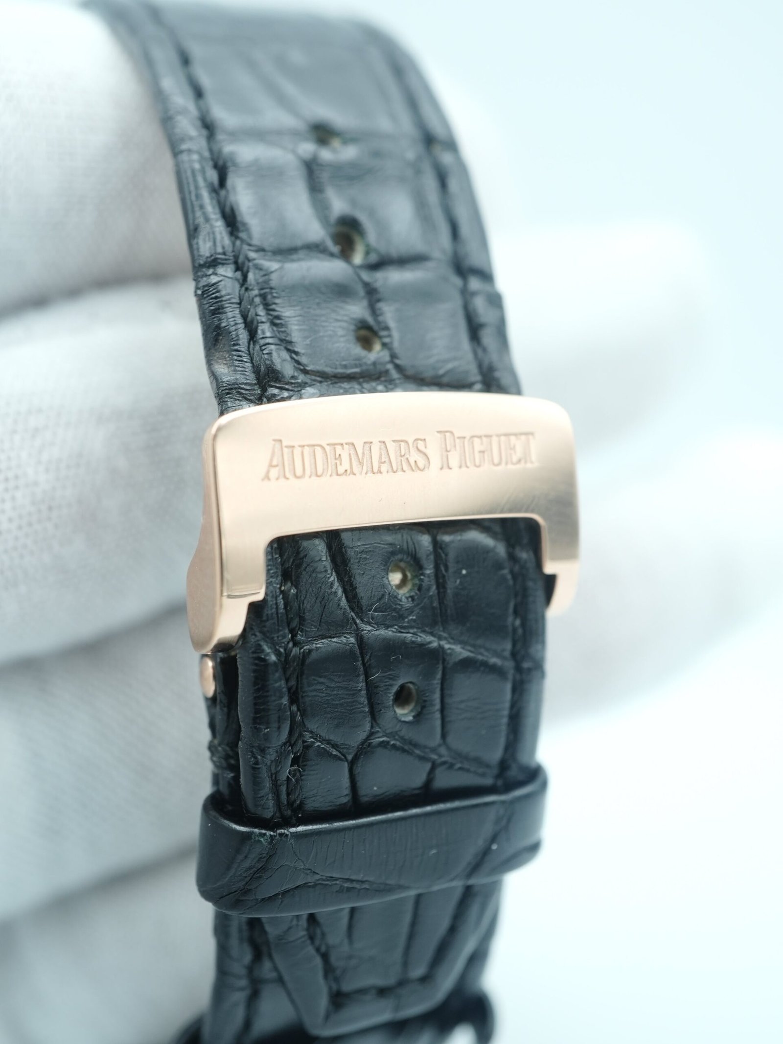 Audemars Piguet Royal Oak Chronograph 41 mm / Rose Gold Black Dial – Bild 5