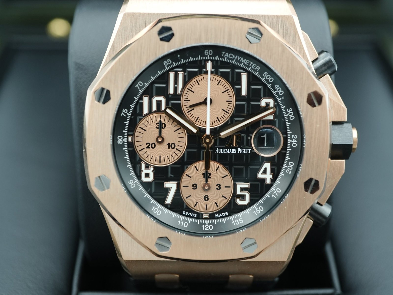 Audemars Piguet Royal Oak Offshore 42 mm / Rose Gold Black Arabic – Bild 3