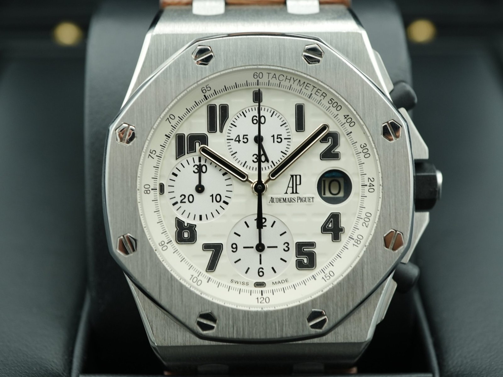 Audemars Piguet Royal Oak Offshore Chronograph Safari 42 mm / Acier – Bild 3