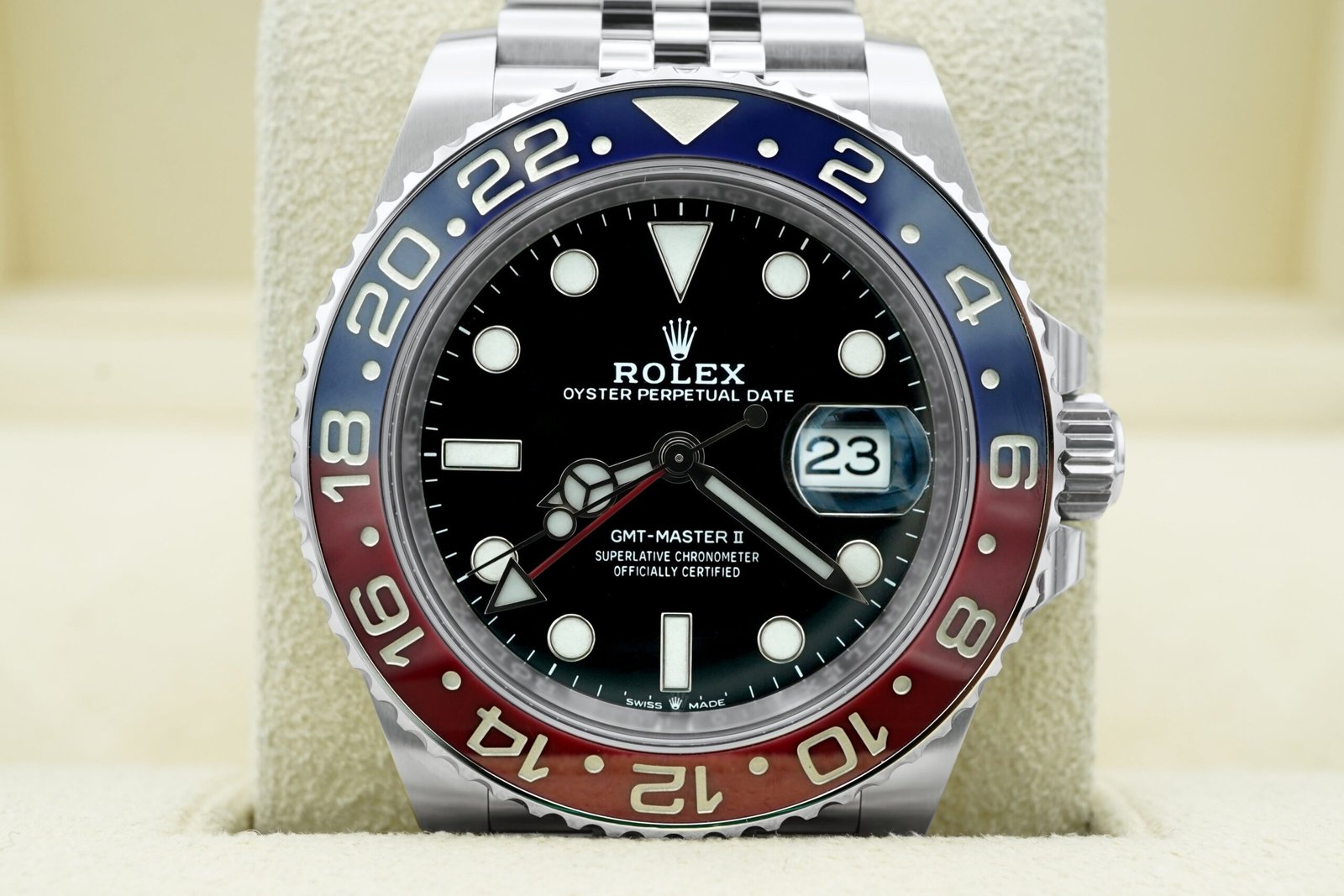 Rolex 40 mm GMT-Master II "Pepsi" / Black – Bild 3
