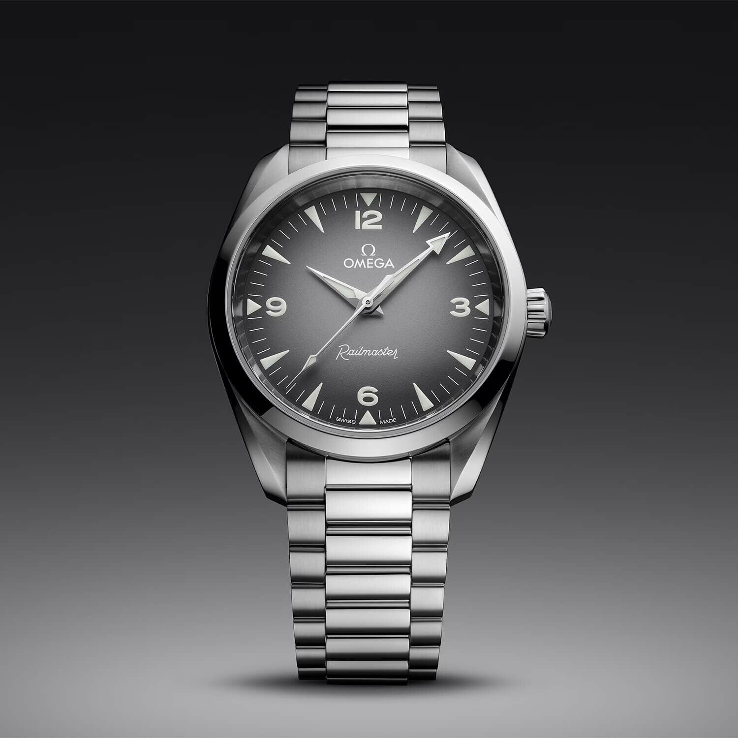 OMEGA Seamaster Railmaster 38 mm / Vintage Dial – Bracelet – Bild 4