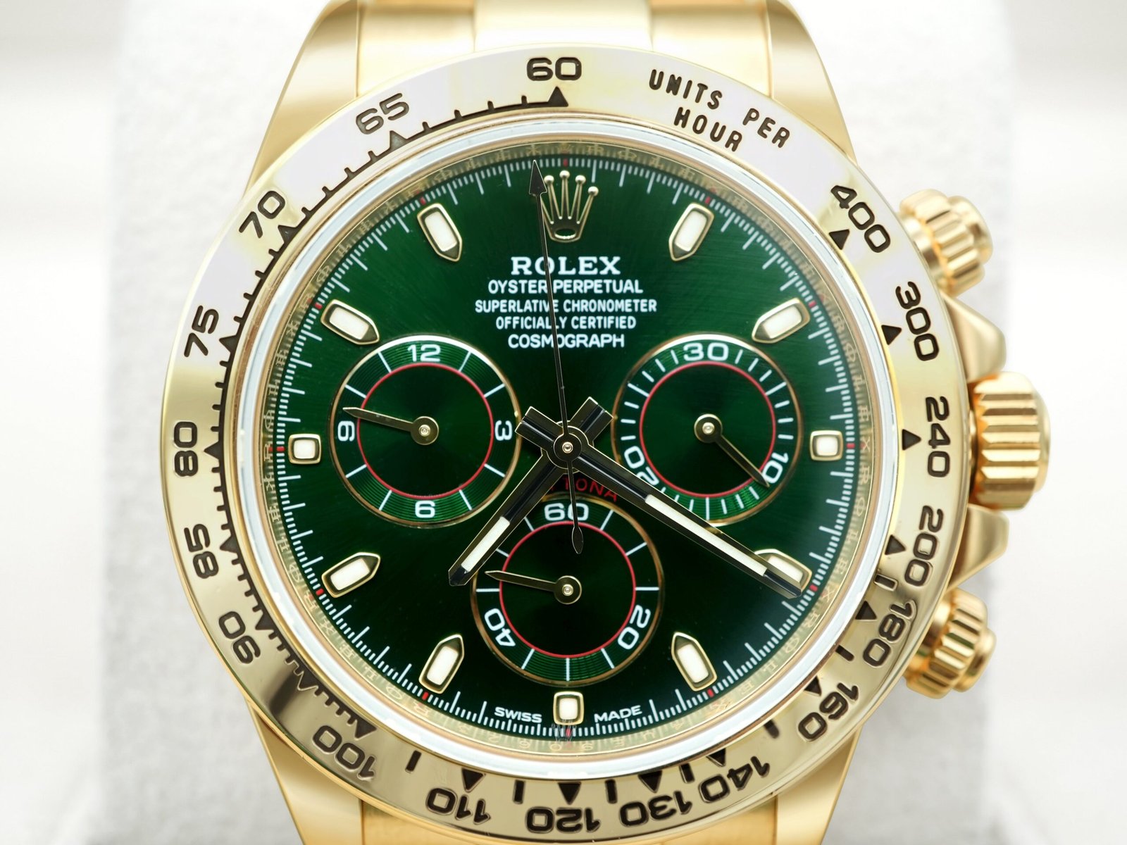 Rolex 40 mm Daytona "John Mayer" / Green – Bild 3