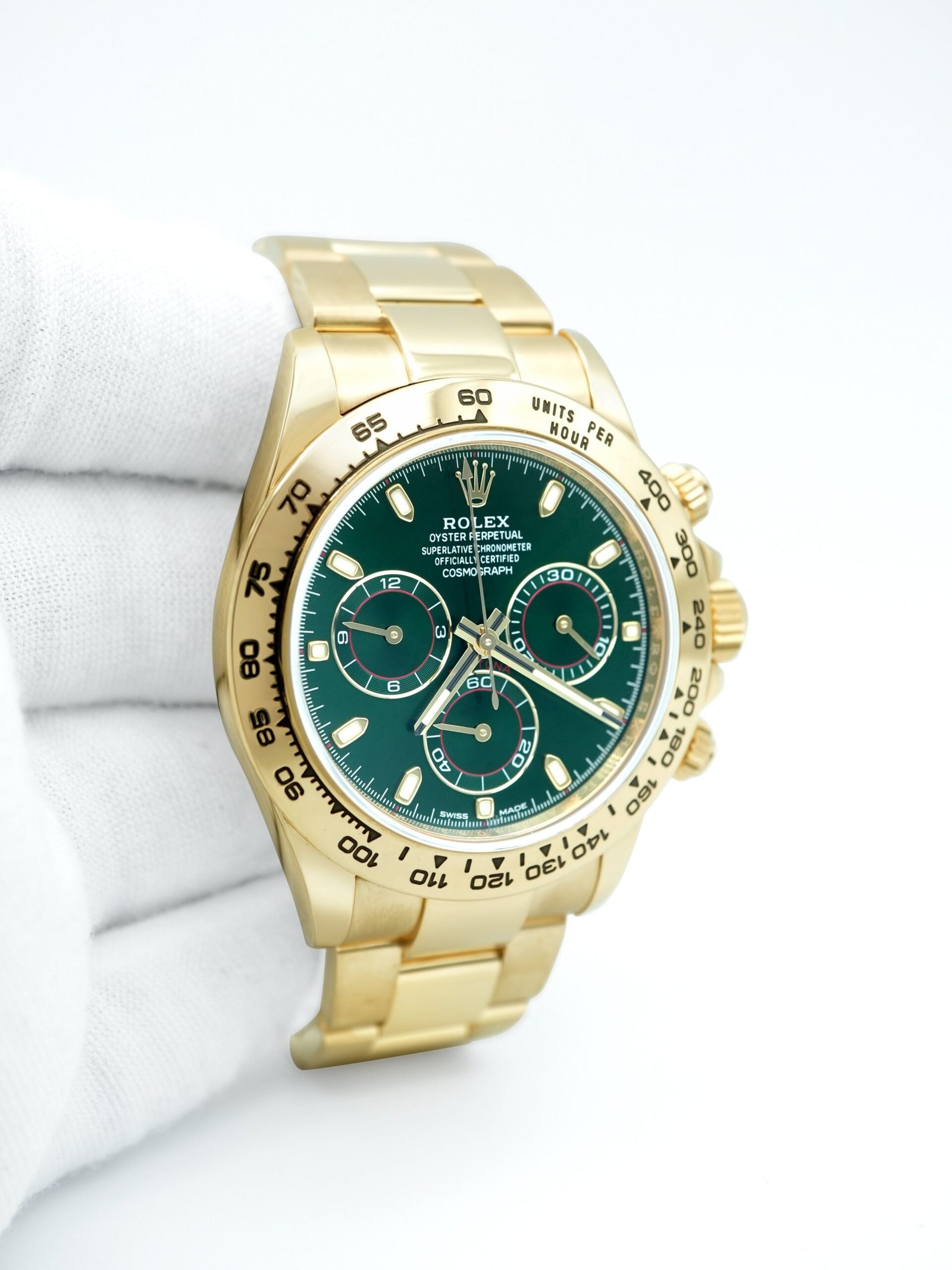 Rolex 40 mm Daytona "John Mayer" / Green – Bild 4