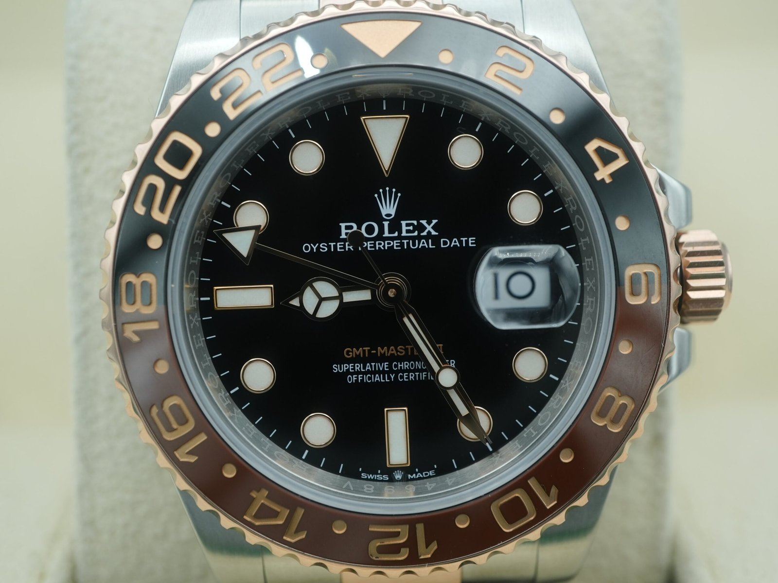 Rolex 40 mm GMT-Master II "Root Beer" / Black & Brown – Bild 3