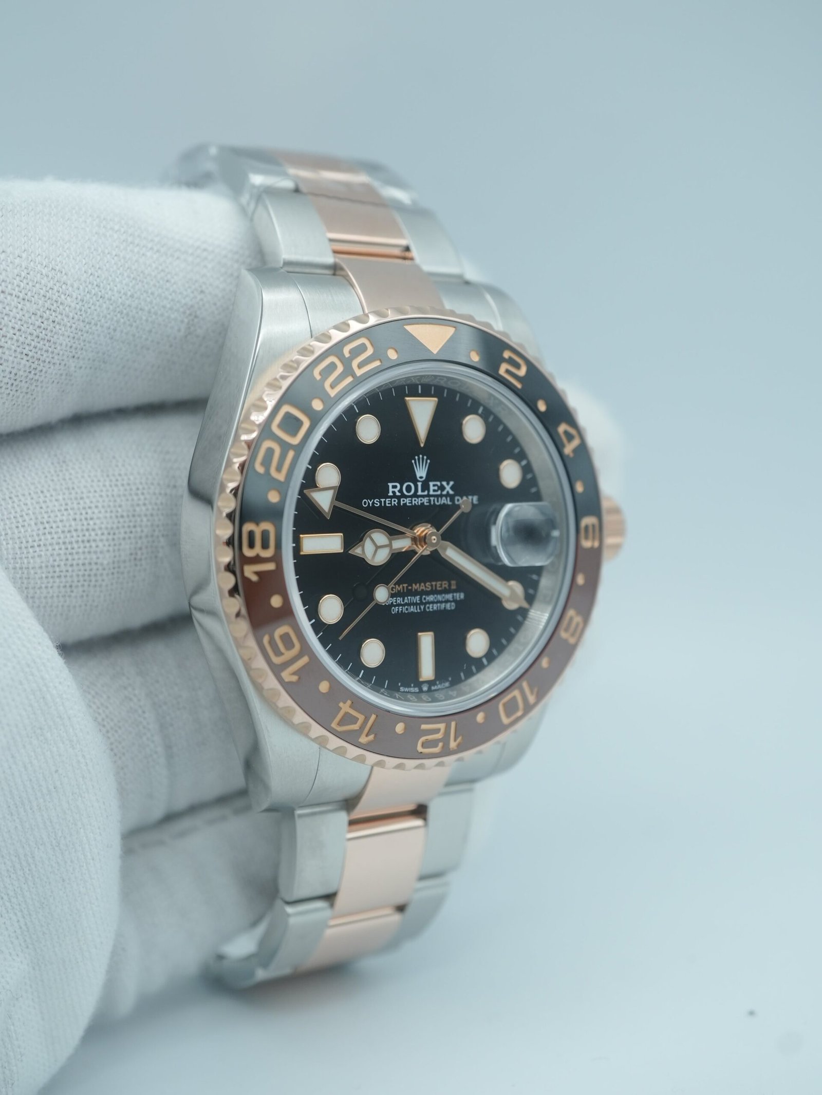 Rolex 40 mm GMT-Master II "Root Beer" / Black & Brown – Bild 4
