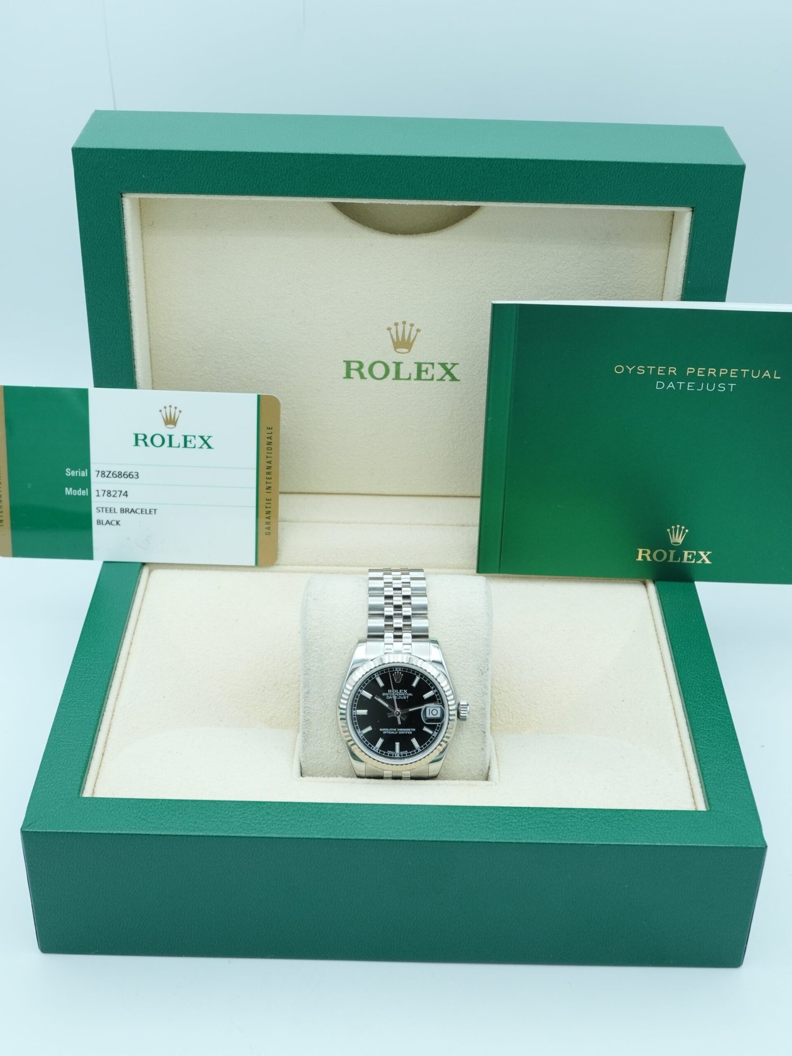 Rolex Datejust 31 mm / Black – Jubilee – Bild 2
