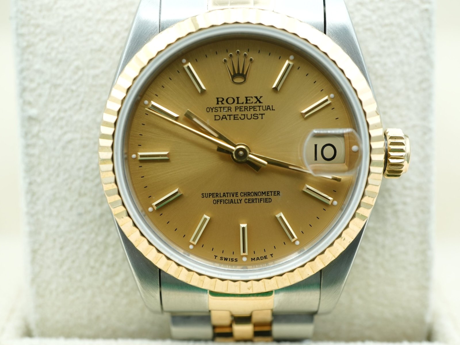 Rolex Datejust 31 mm / Champagne – Jubilee – Bild 3