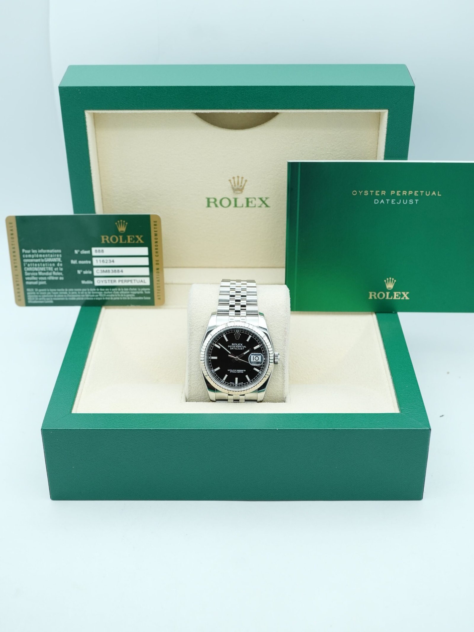 Rolex Datejust 36 mm / Black – Jubilee – Bild 2