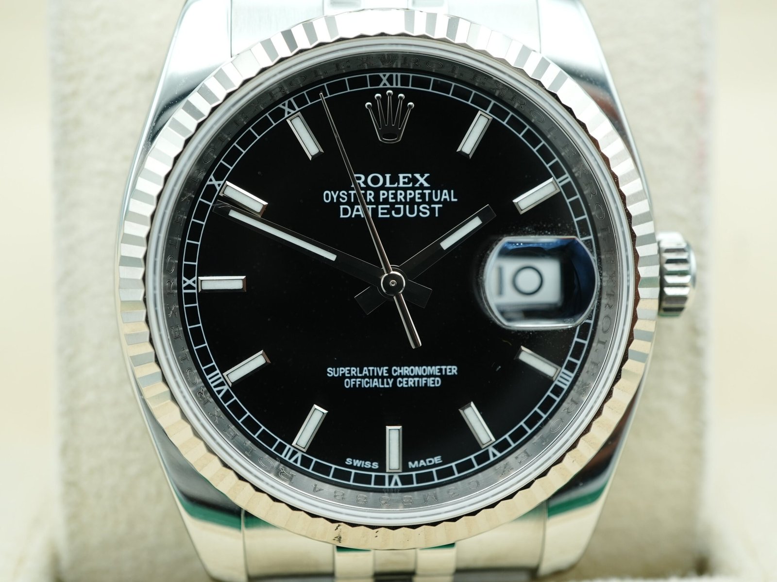 Rolex Datejust 36 mm / Black – Jubilee – Bild 3