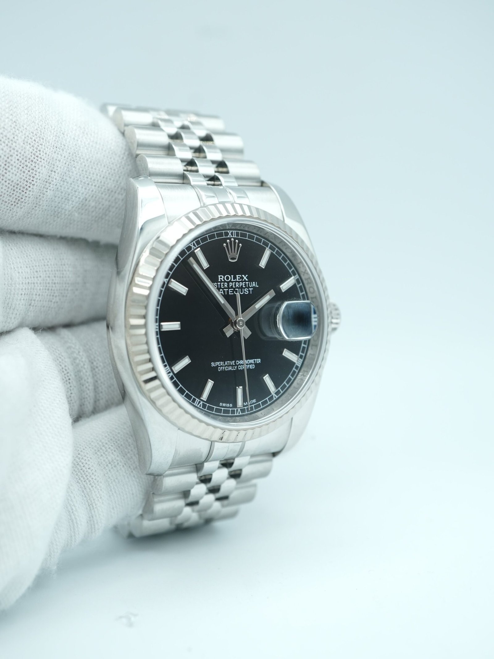 Rolex Datejust 36 mm / Black – Jubilee – Bild 4