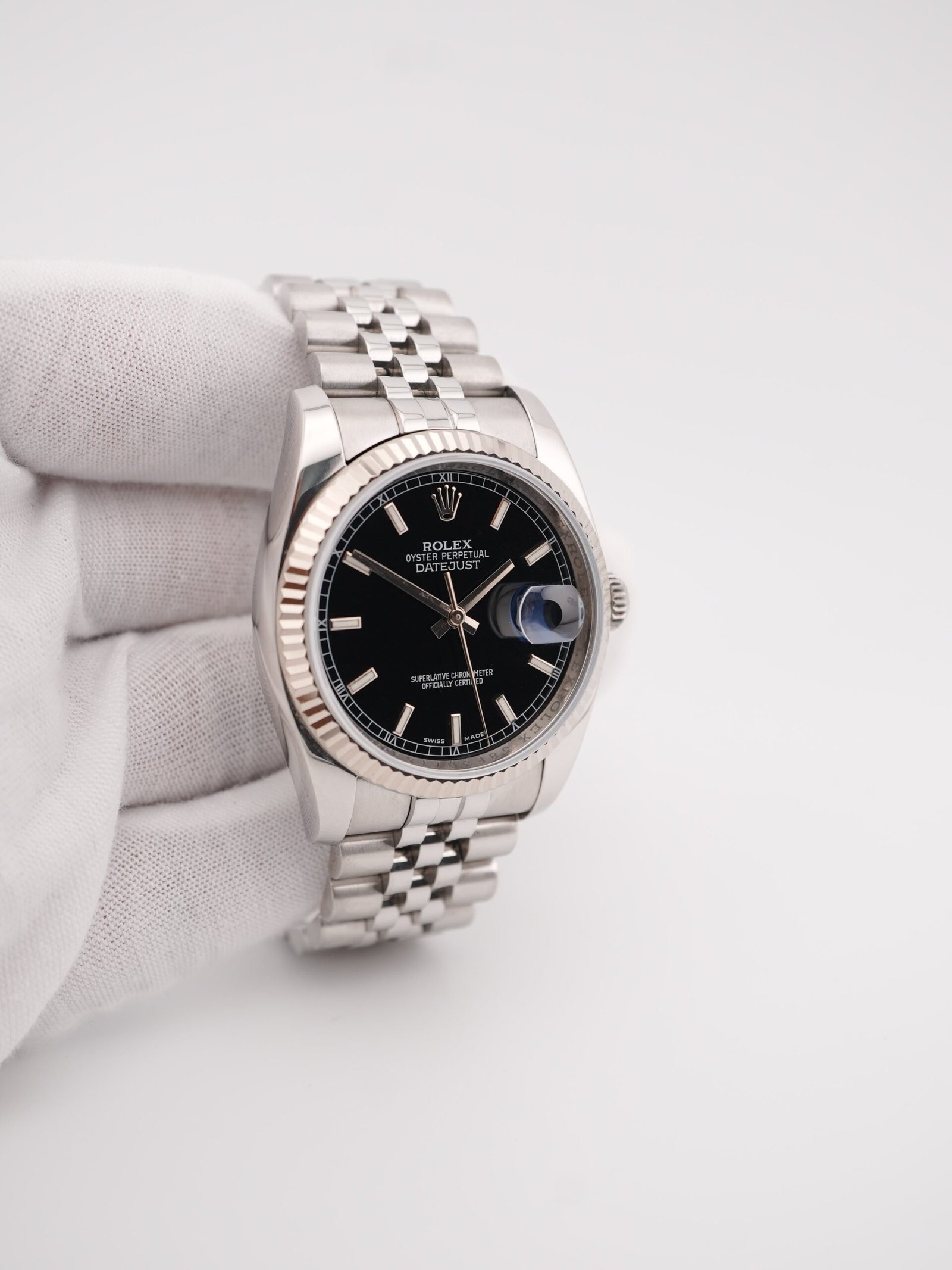 Rolex Datejust 36 mm / Black – Jubilee – Bild 4