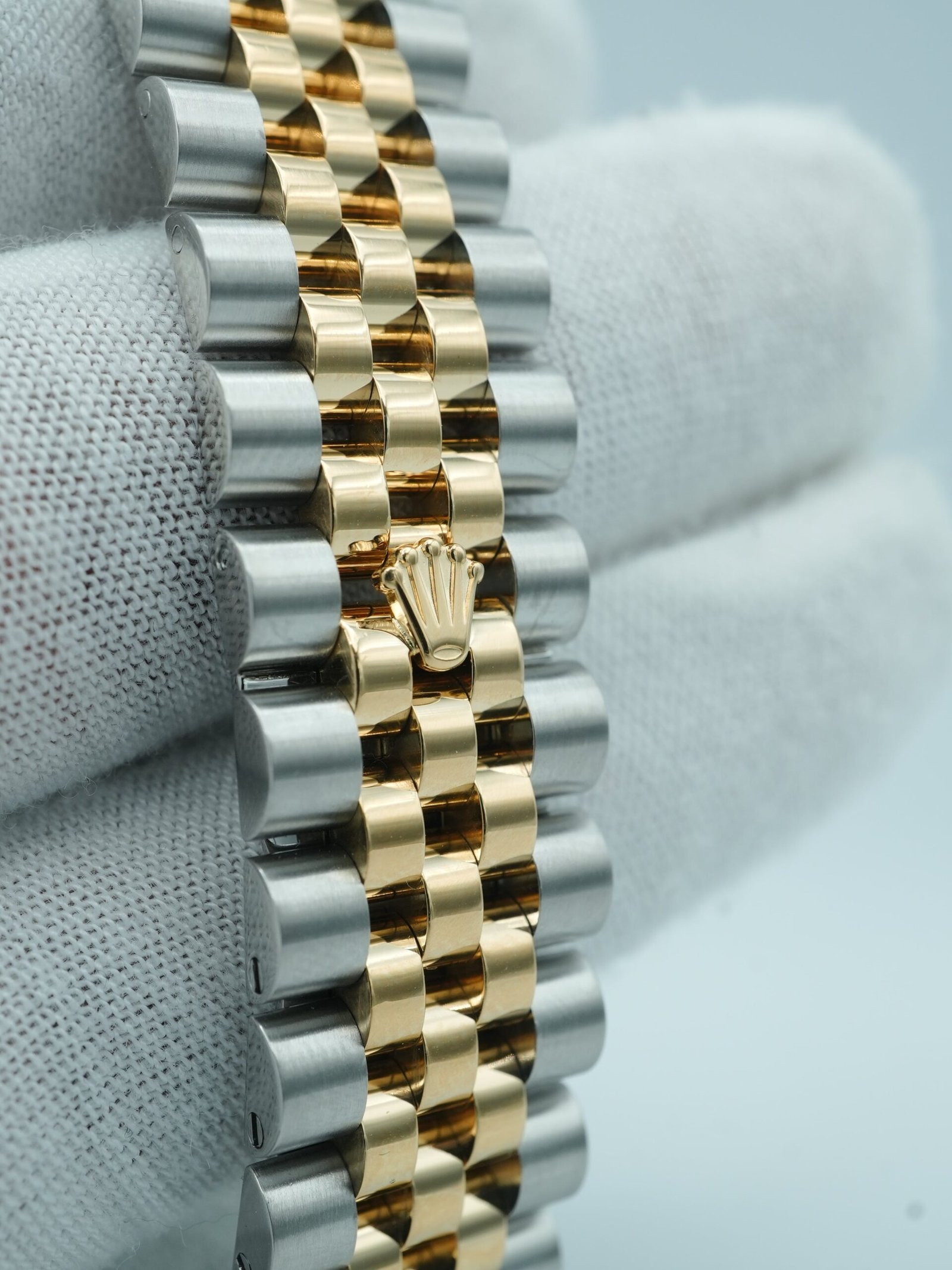 Rolex Datejust 36 mm / Champagne Roman – Jubilee – Bild 5