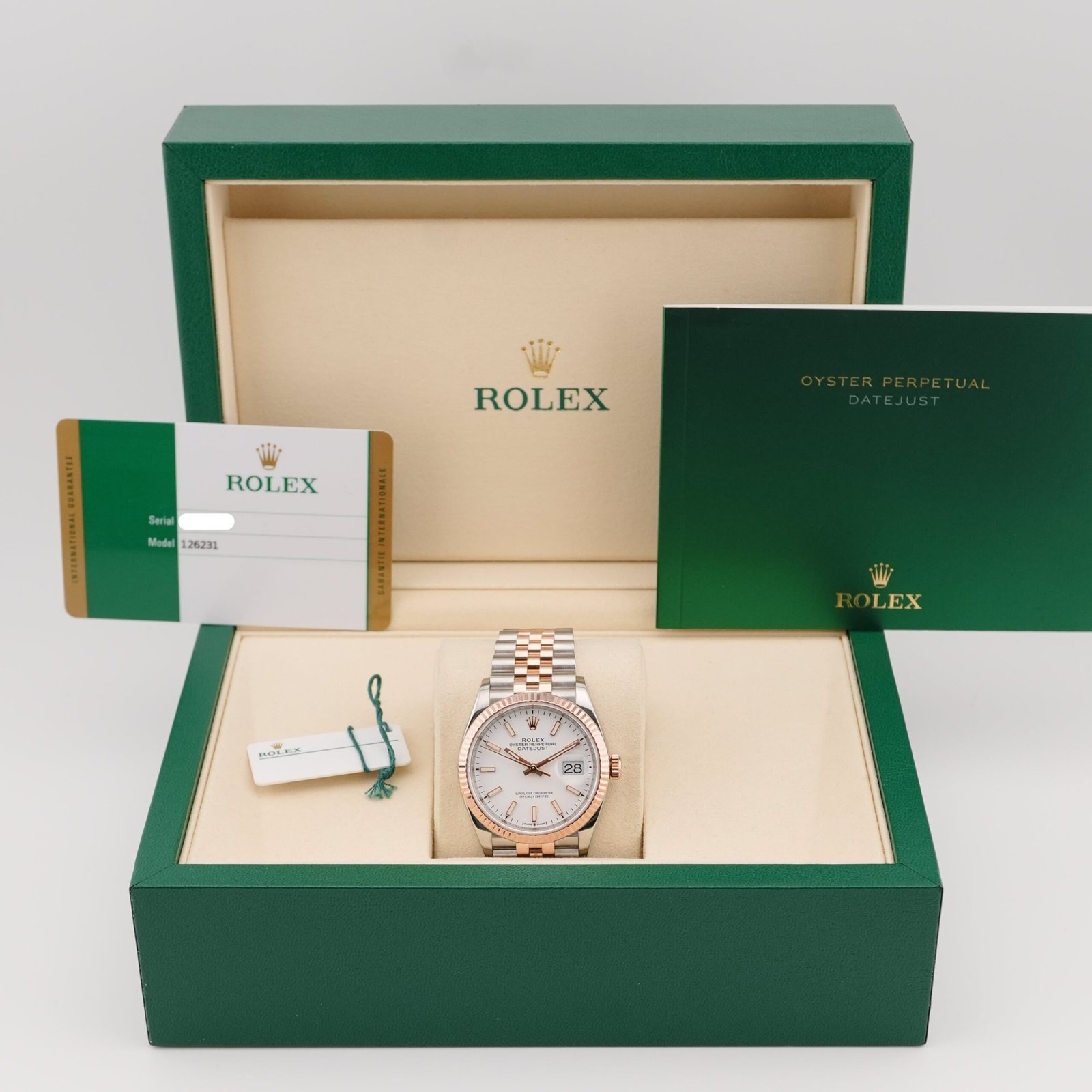 Rolex Datejust 36 mm / White – Jubilee – Bild 2
