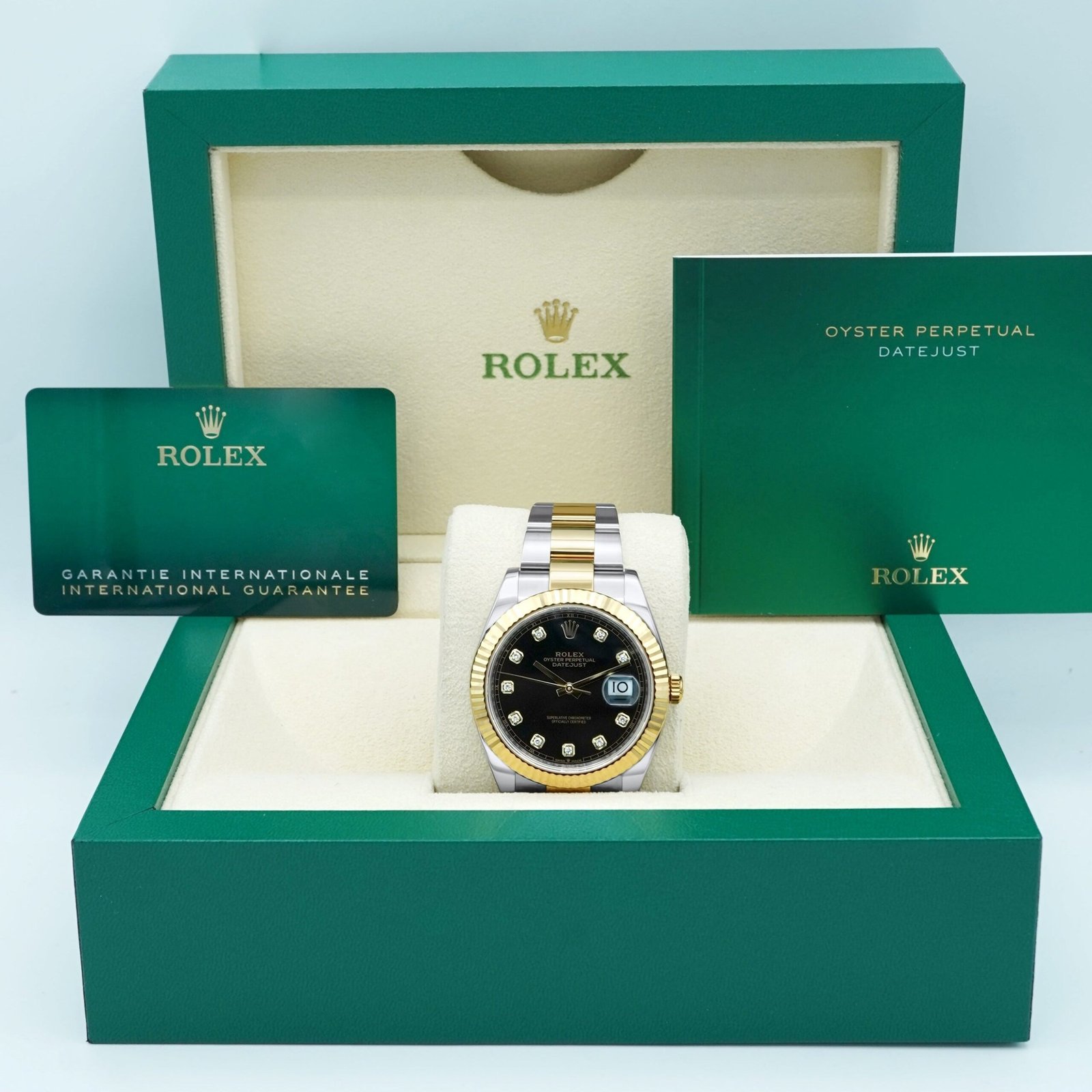 Rolex Datejust 41 mm / Black Diamond – Oyster – Bild 2