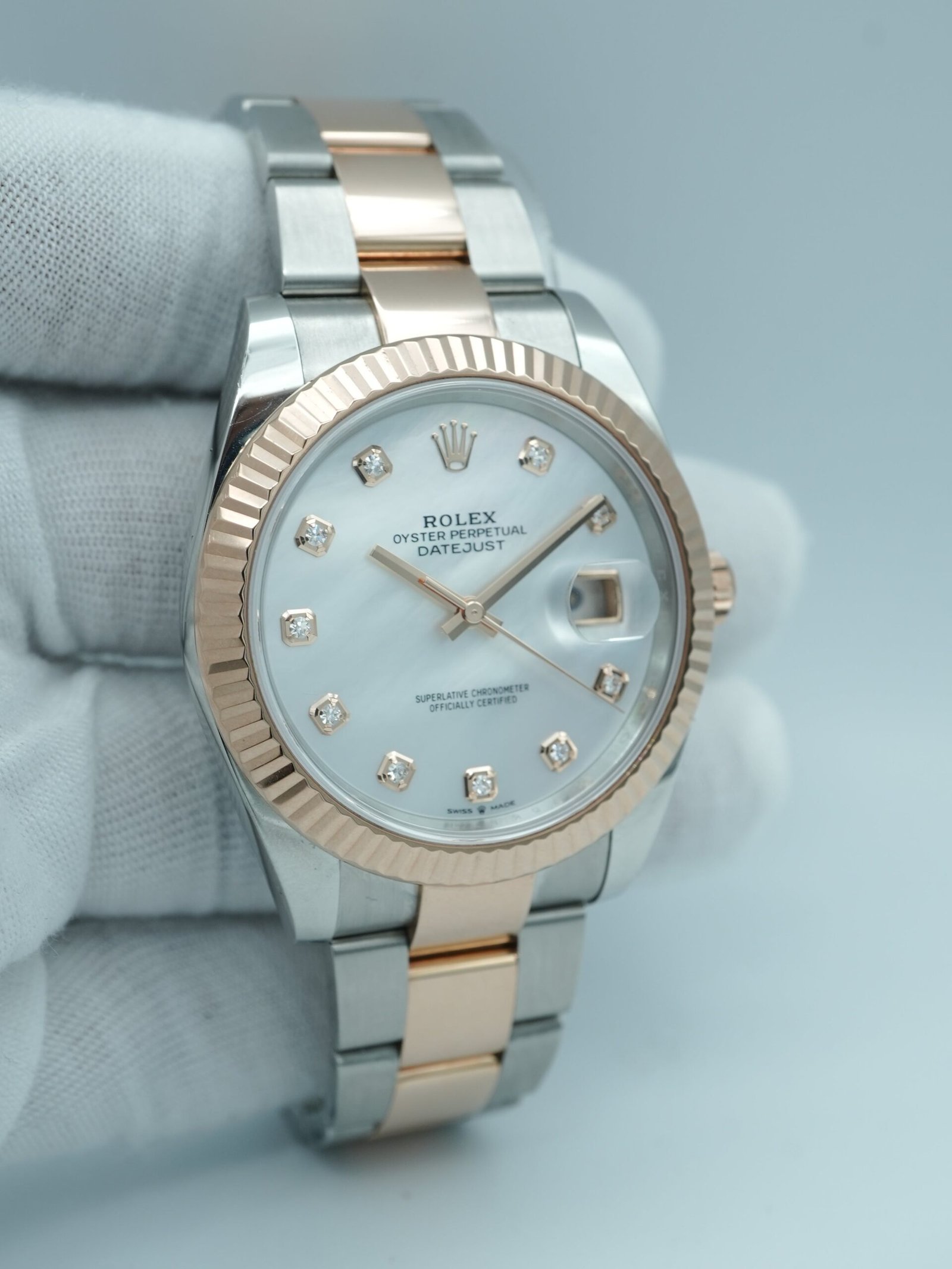 Rolex Datejust 41 mm / MOP Factory – Oyster – Bild 3