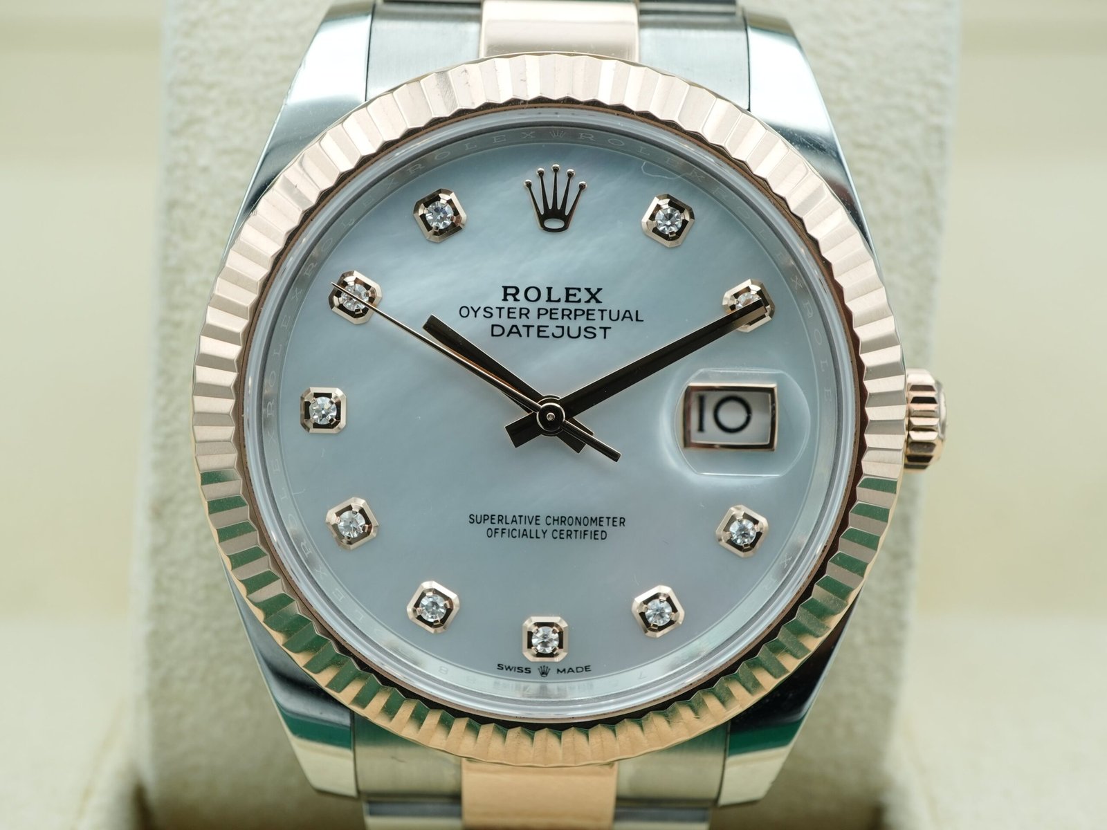 Rolex Datejust 41 mm / MOP Factory – Oyster – Bild 4