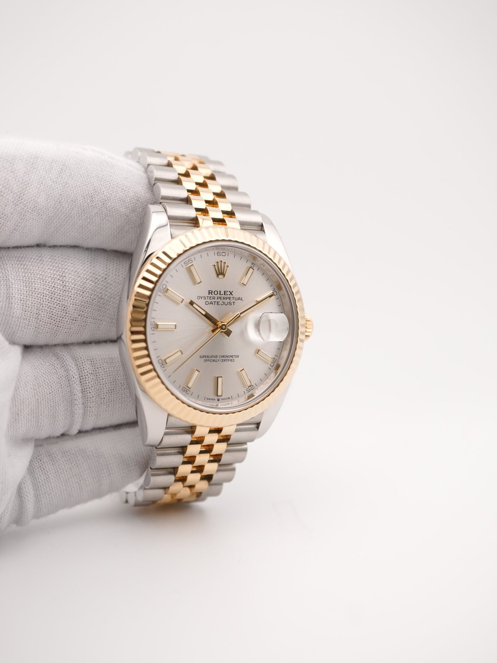 Rolex Datejust 41 mm / Silver – Jubilee – Bild 4