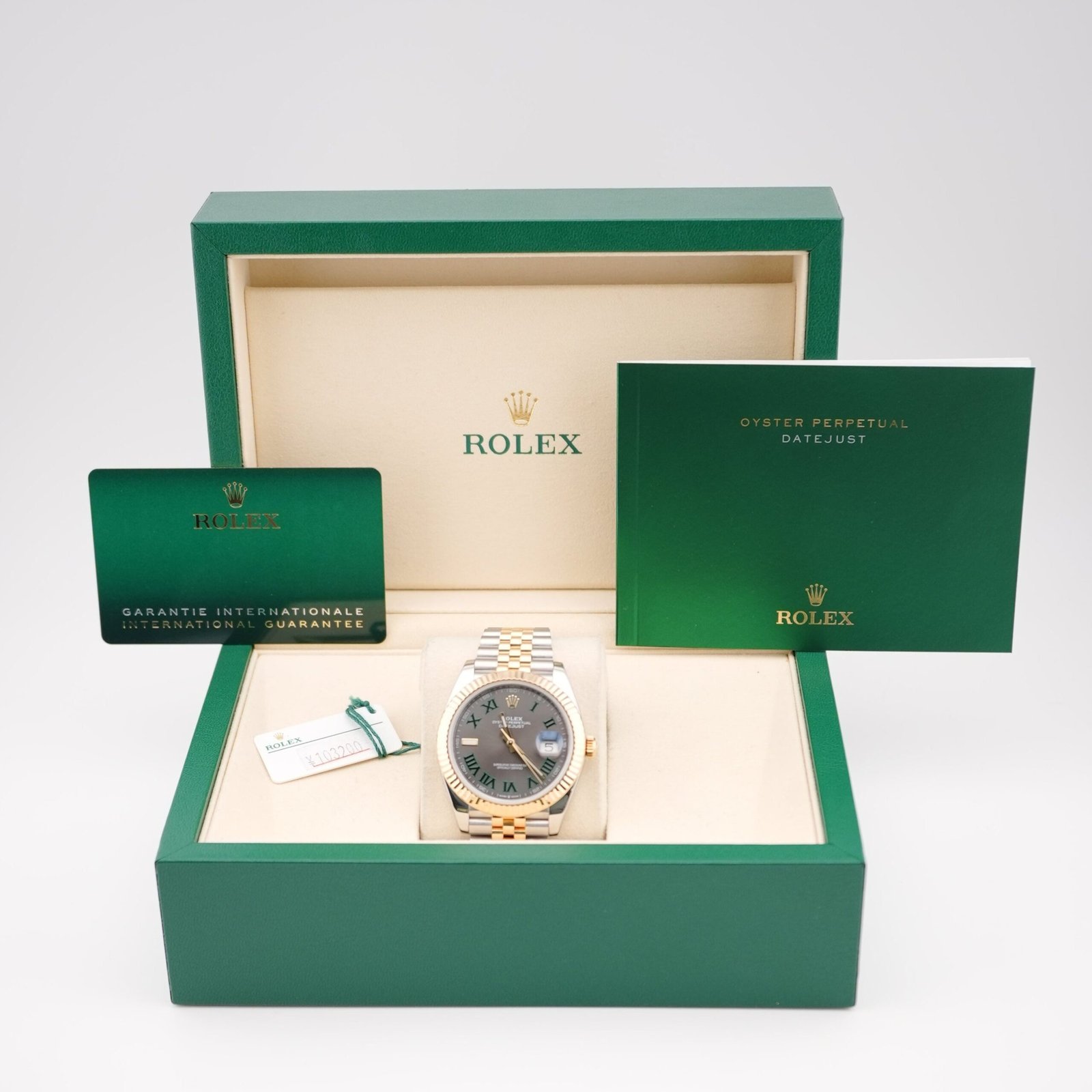Rolex Datejust 41 mm / Slate Grey Wimbledon – Jubilee – Bild 2