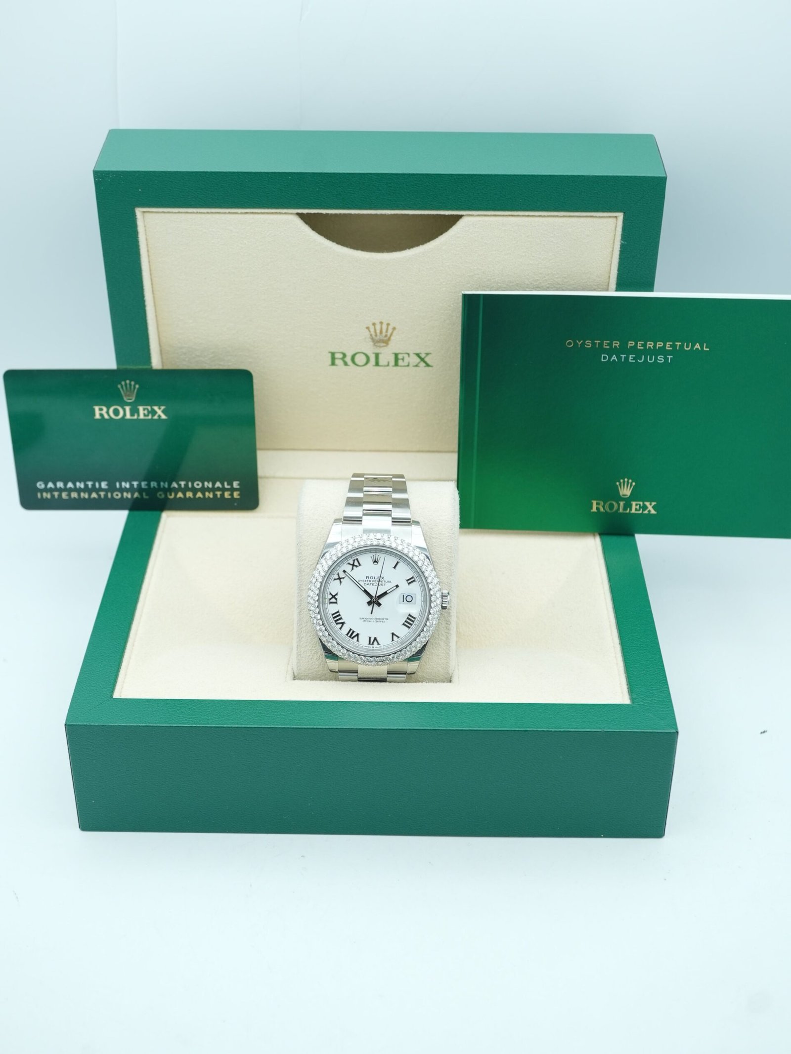 Rolex Datejust 41 mm / White Diamond – Oyster – Bild 2