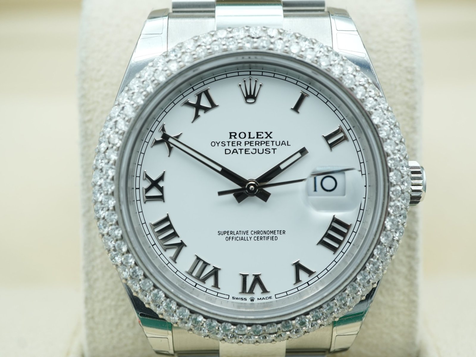 Rolex Datejust 41 mm / White Diamond – Oyster – Bild 3