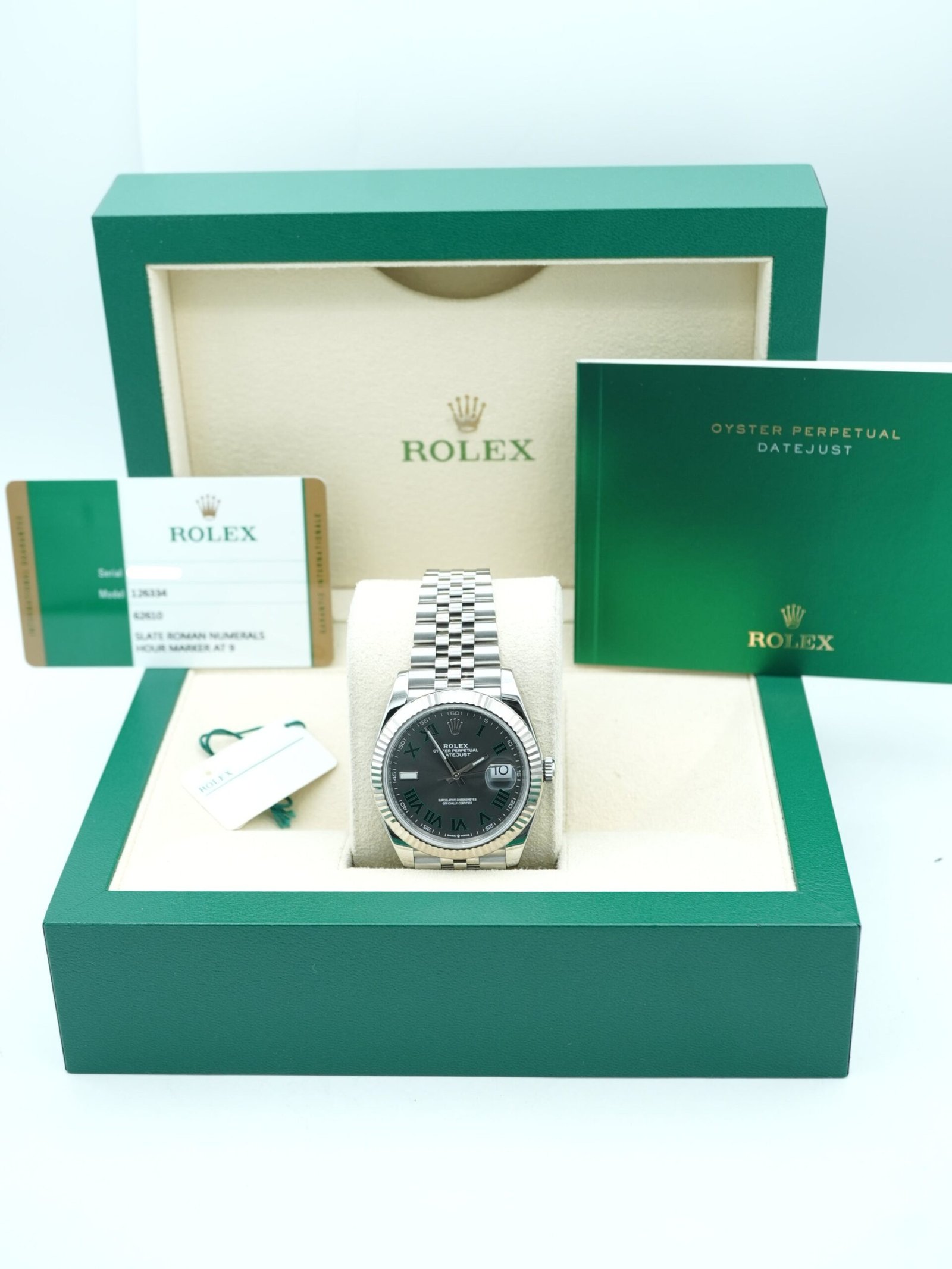 Rolex Datejust 41 mm / Wimbledon – Jubilee – Bild 2