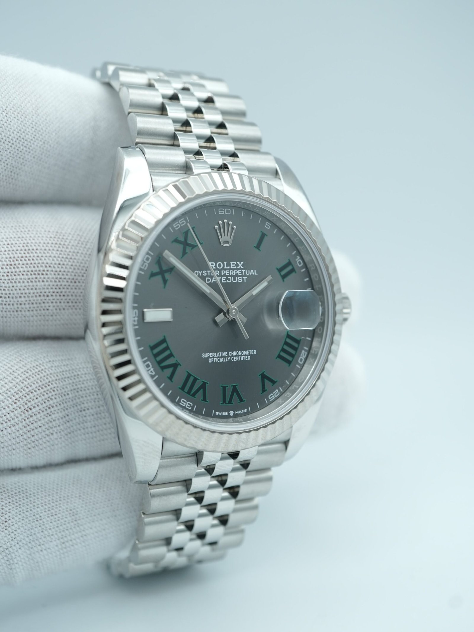 Rolex Datejust 41 mm / Wimbledon – Jubilee – Bild 4