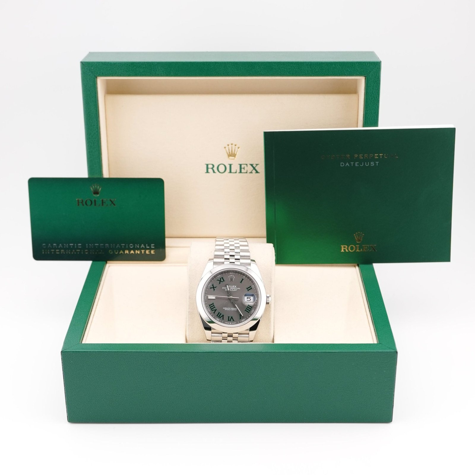 Rolex Datejust 41 mm / Wimbledon – Jubilee – Bild 2
