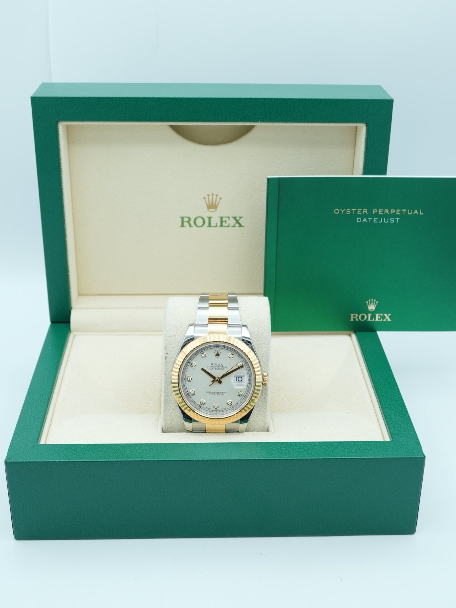 Rolex Datejust II 41 mm / Ivory Diamond – Oyster – Bild 2