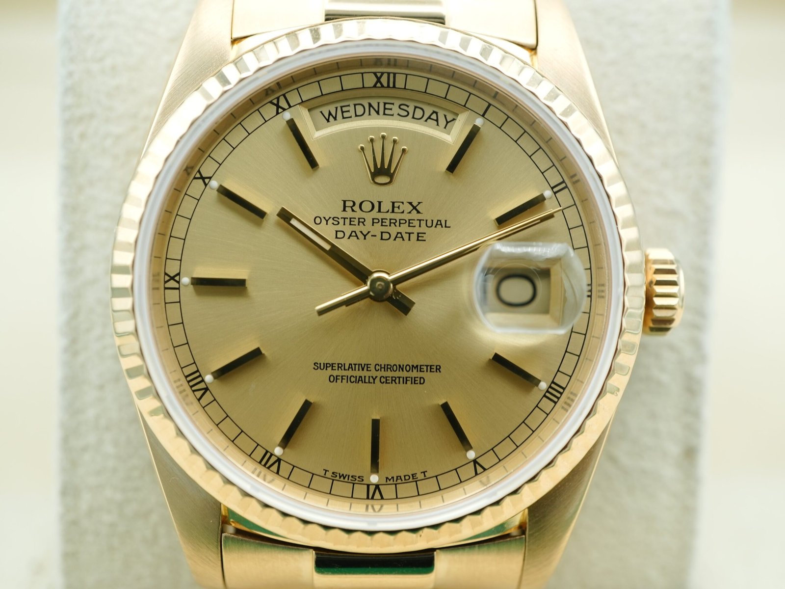 Rolex Day-Date 36 mm / Champagne – President – Bild 2