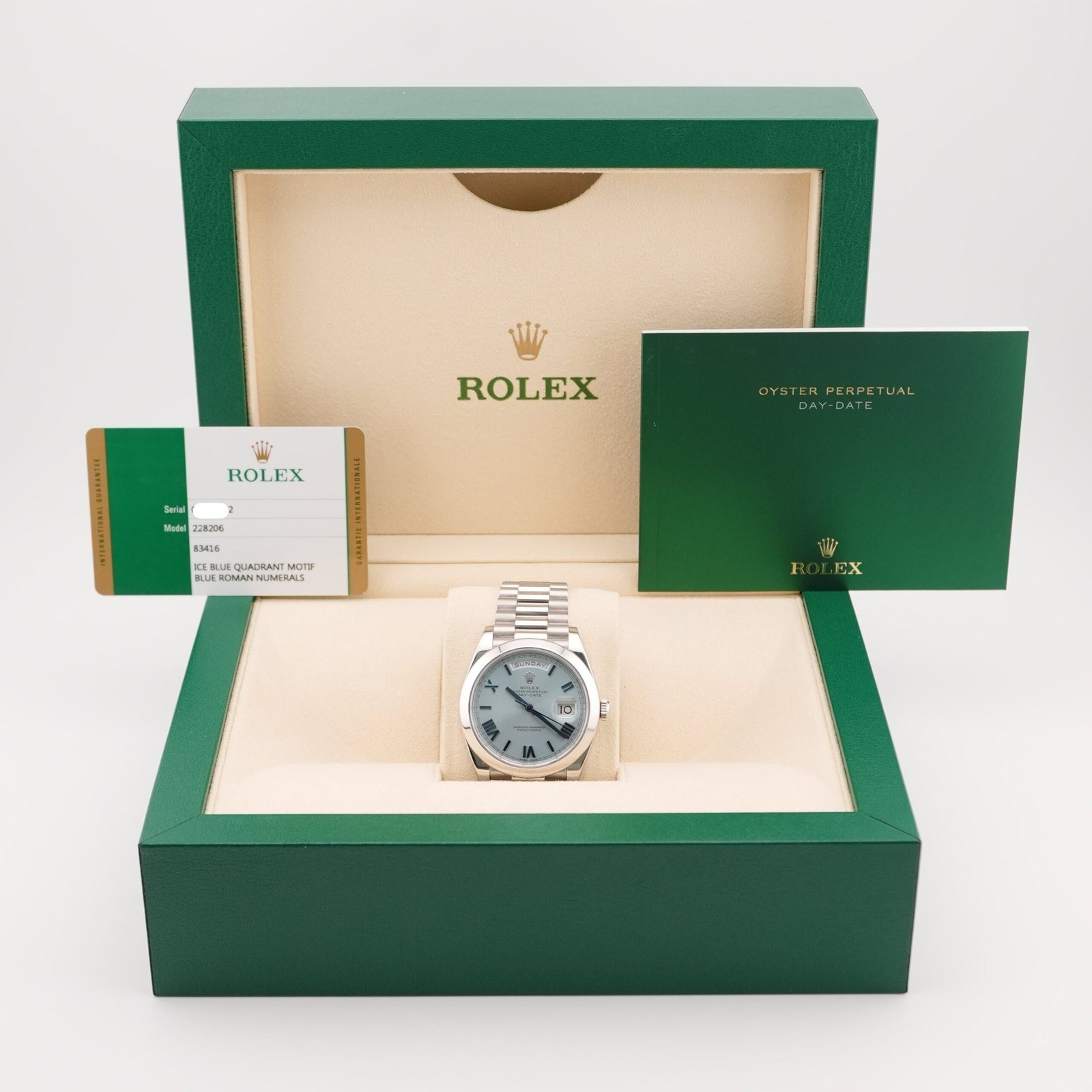 Rolex Day-Date 40 mm / Ice Blue – President – Bild 2