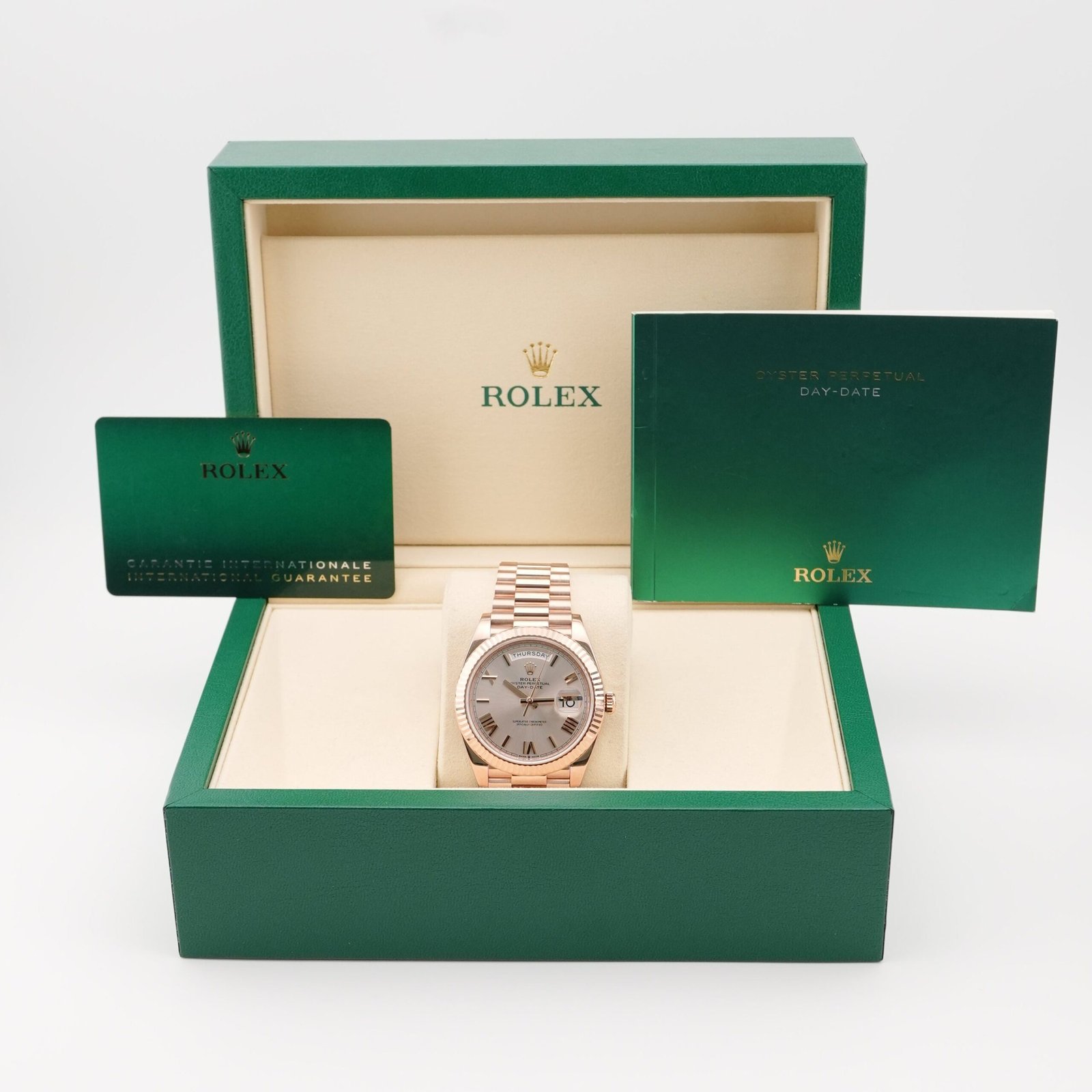 Rolex Day-Date 40 mm / Sundust Roman – President – Bild 2