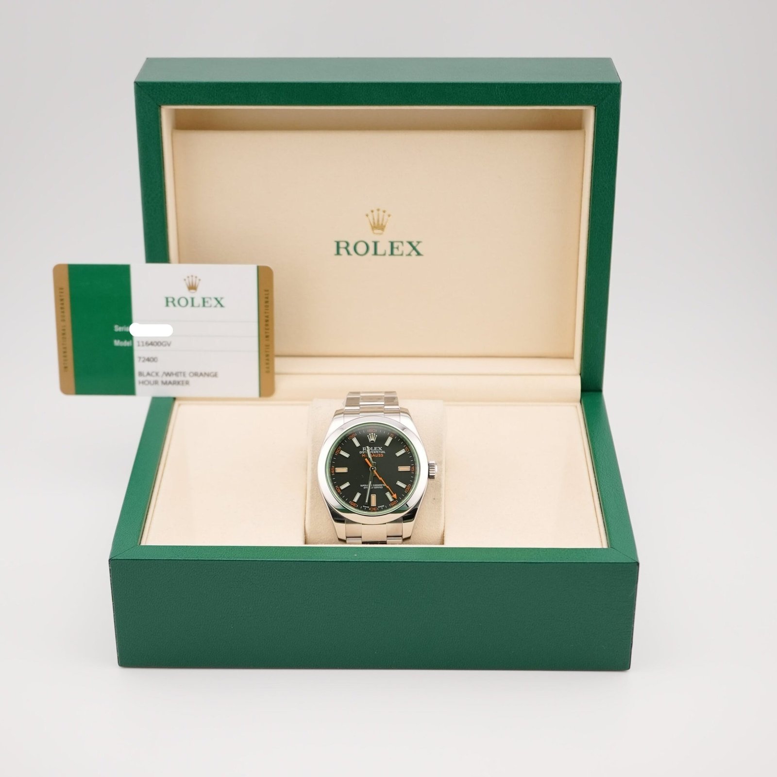 Rolex Milgauss 40 mm / Black – Oyster – Bild 2