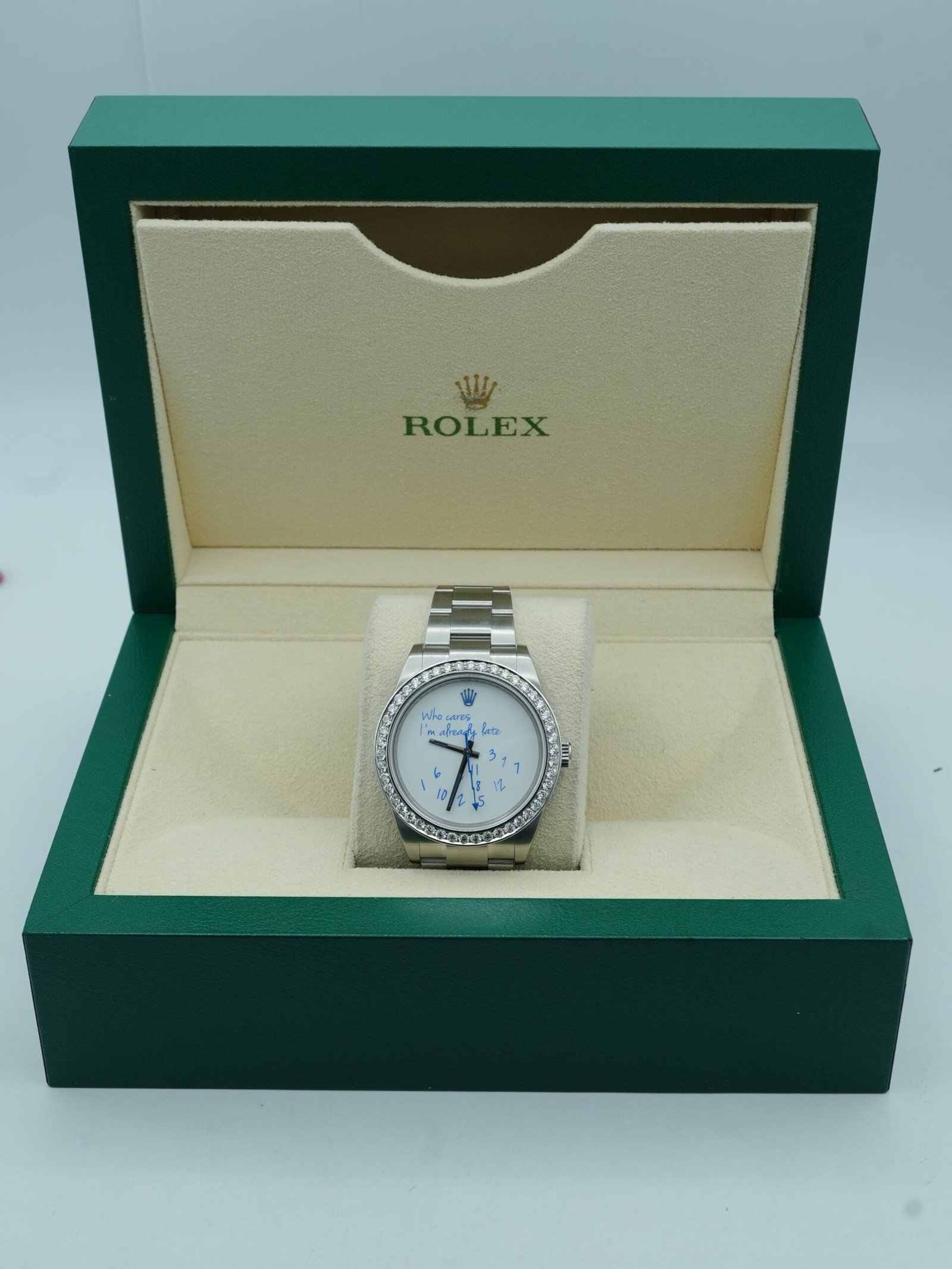 Rolex Oyster Perpetual 39 mm / Custom Diamond – Oyster – Bild 2